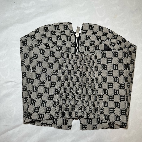 MISBHV - Beige Monogram Camisole - Picture 3 of 6